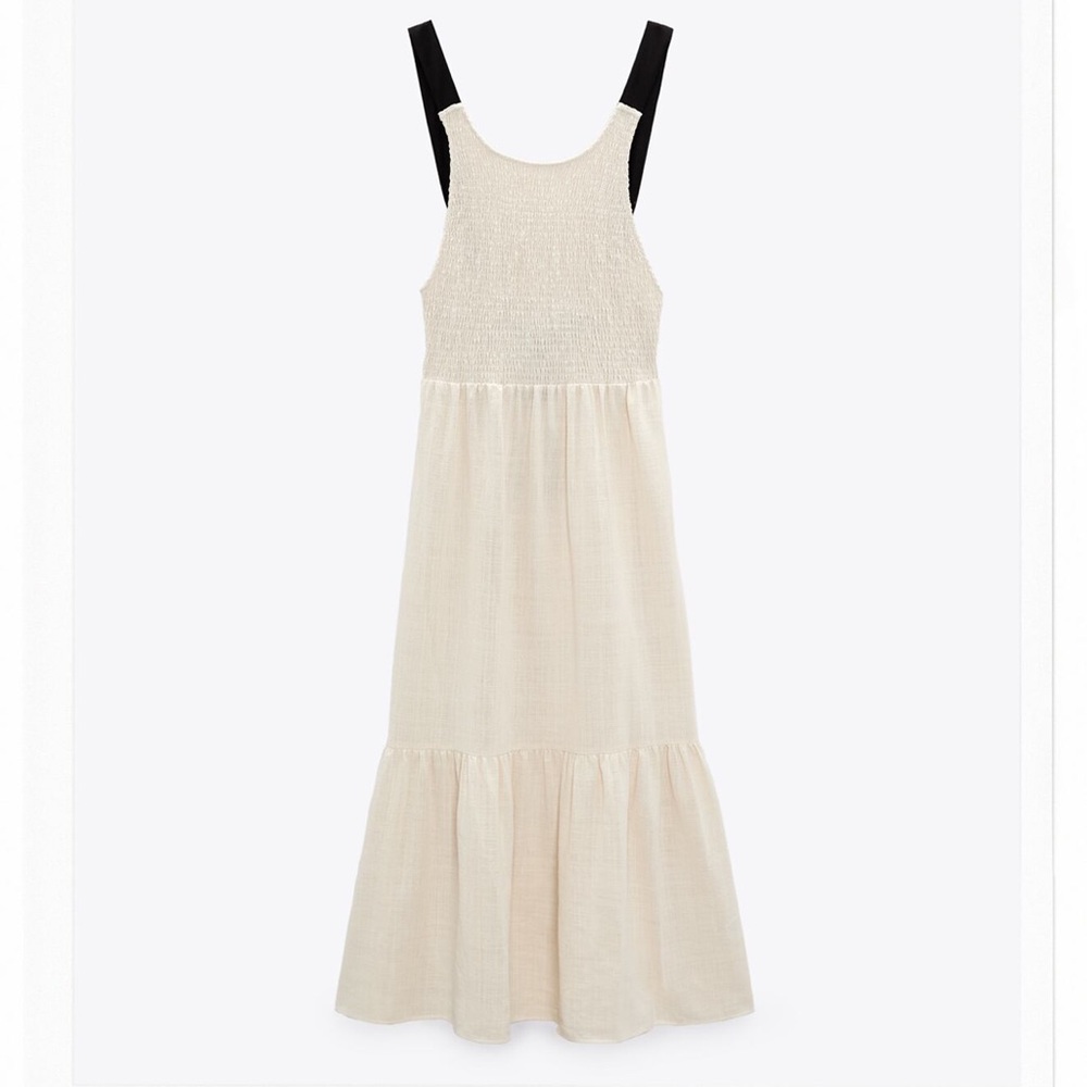 Open back dress